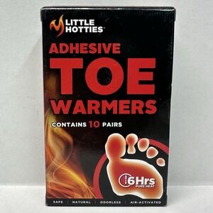 Little Hotties - Adhesive‎ Toe Warmers 10-Pairs - New